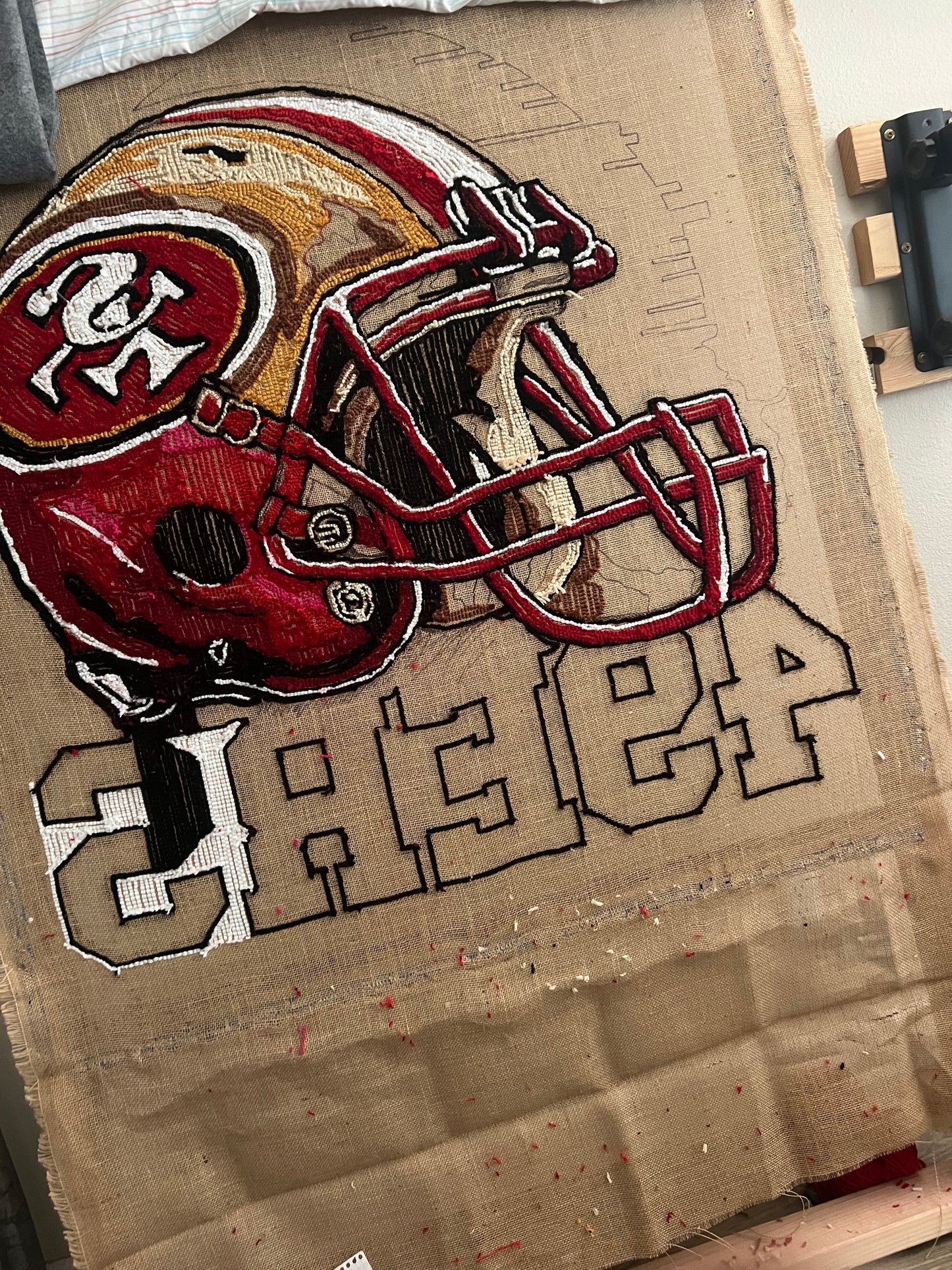 49ers Tufted Rug