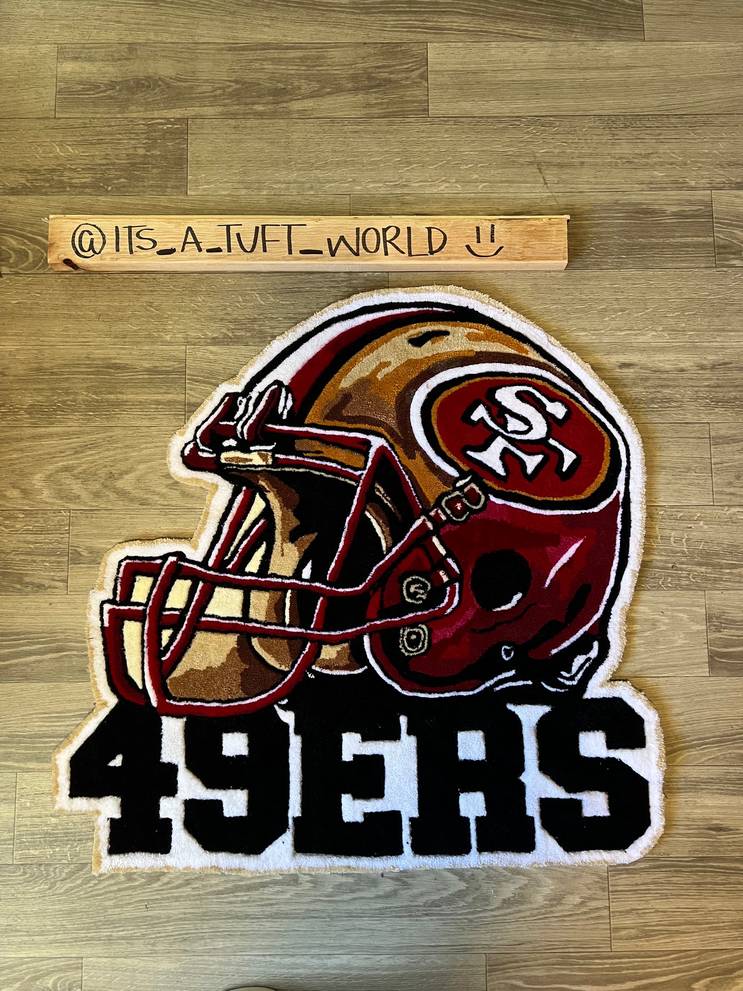 49ers Tufted Rug